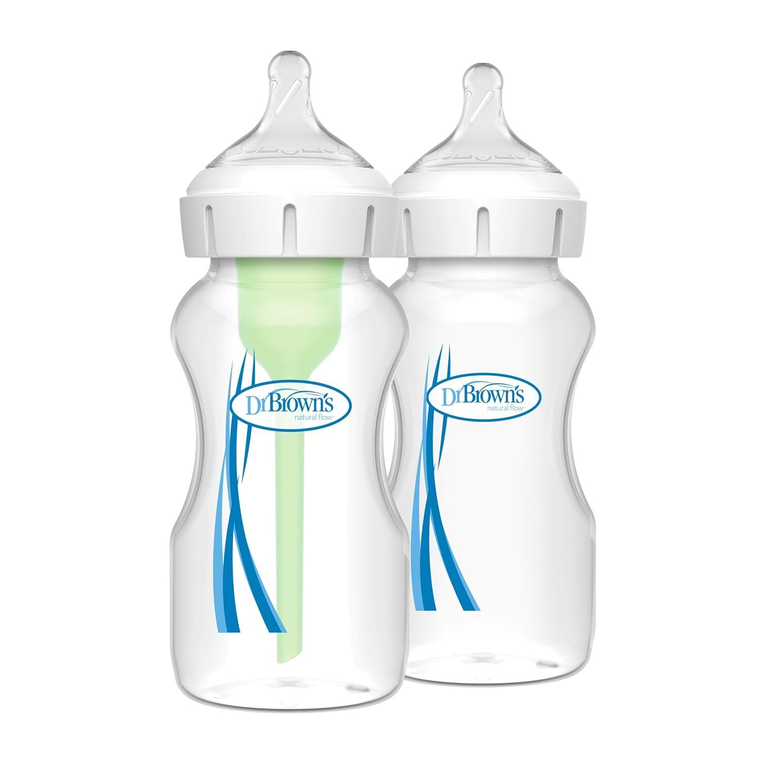 image:imageDr Browns AntiColic Options WideNeck Replacement Vent Kit for 9 oz270 mL Bottles 2 Pack
