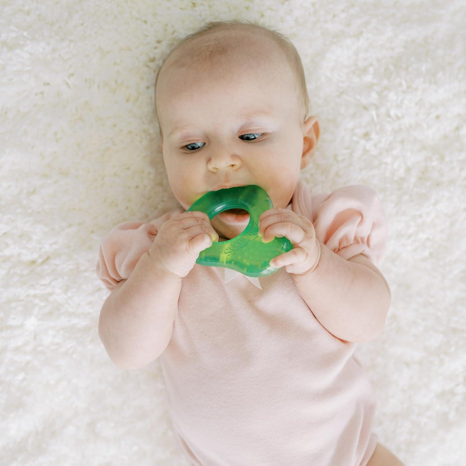 image:imageDr Browns AquaCool WaterFilled Teether Cooling Baby Teether Toy for Sore Gums Green Cactus BPAFree 3m 2PackAvocado Toast