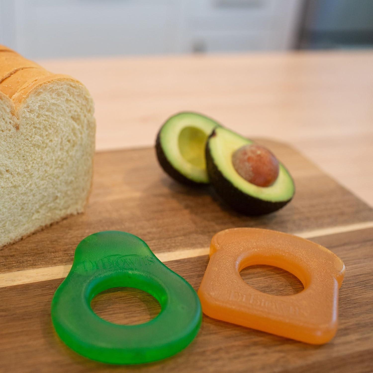 image:imageDr Browns AquaCool WaterFilled Teether Cooling Baby Teether Toy for Sore Gums Green Cactus BPAFree 3m 2PackAvocado Toast