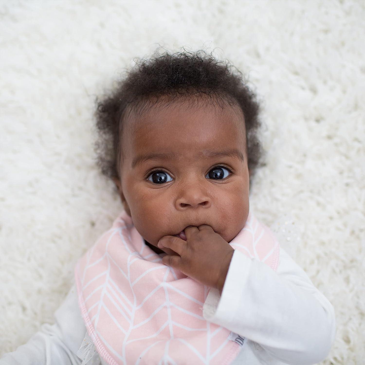 image:imageDr Browns Baby Dr Browns Baby Bandana Bib With Snapon Removable Teether Teething amp Drooling 3mArrows Herringbone