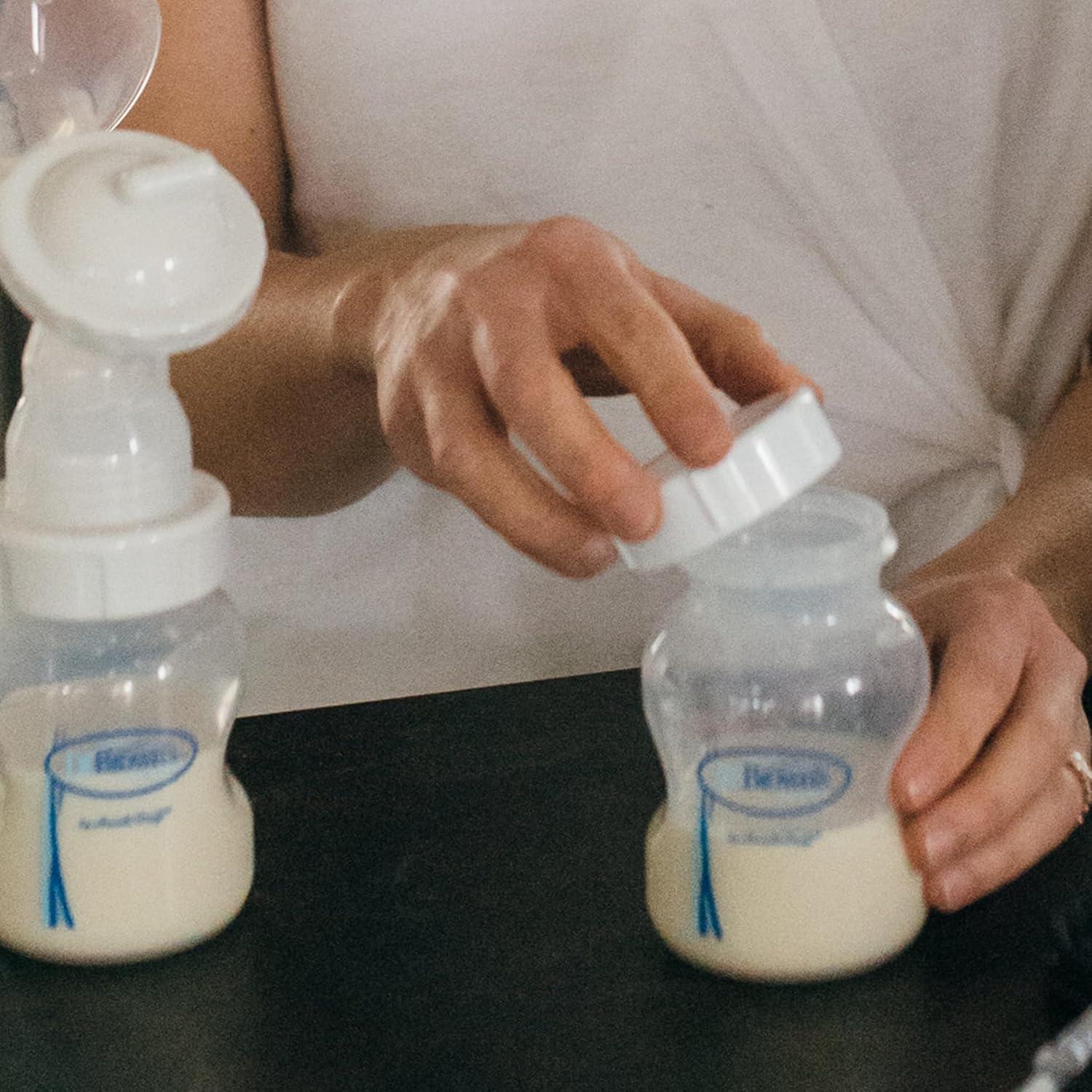 image:imageDr Browns WideNeck StorageTravel Caps for AntiColic Options Baby Bottles fits 9 oz270 mL and 5 oz150mL BPAFree 2Pack