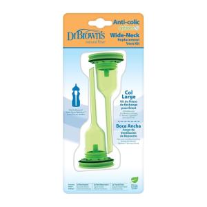 image:imageDr Browns AntiColic Options WideNeck Replacement Vent Kit for 9 oz270 mL Bottles 2 Pack