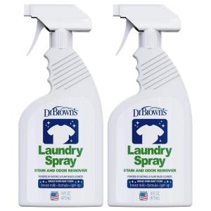 image:imageDr Browns Laundry Spray Stain and Odor Remover for Baby Clothes Hypoallergenic FragranceFree 16 fl oz 1 Pack32 fl oz  2Pack