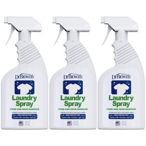 image:imageDr Browns Laundry Spray Stain and Odor Remover for Baby Clothes Hypoallergenic FragranceFree 16 fl oz 1 Pack48 fl oz  3Pack