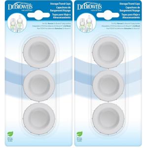 image:imageDr Browns Narrow StorageTravel Caps for Anticolic Options Baby Bottles fits 8 oz250 mL and 4 oz120mL BPAFree 3Pack3 Count Pack of 2