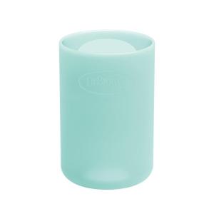image:imageDr Browns Options Narrow Glass Bottle Sleeve 100 Silicone GlowinTheDark BPAFree 8 oz 2PackMint
