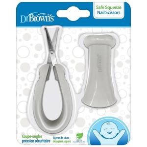 image:imageDr Browns Soft and Safe Baby Brush  CombBaby Nail Scissors