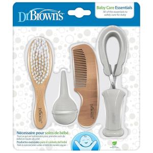 image:imageDr Browns Soft and Safe Baby Brush  CombEssentials Care Kit  5piece