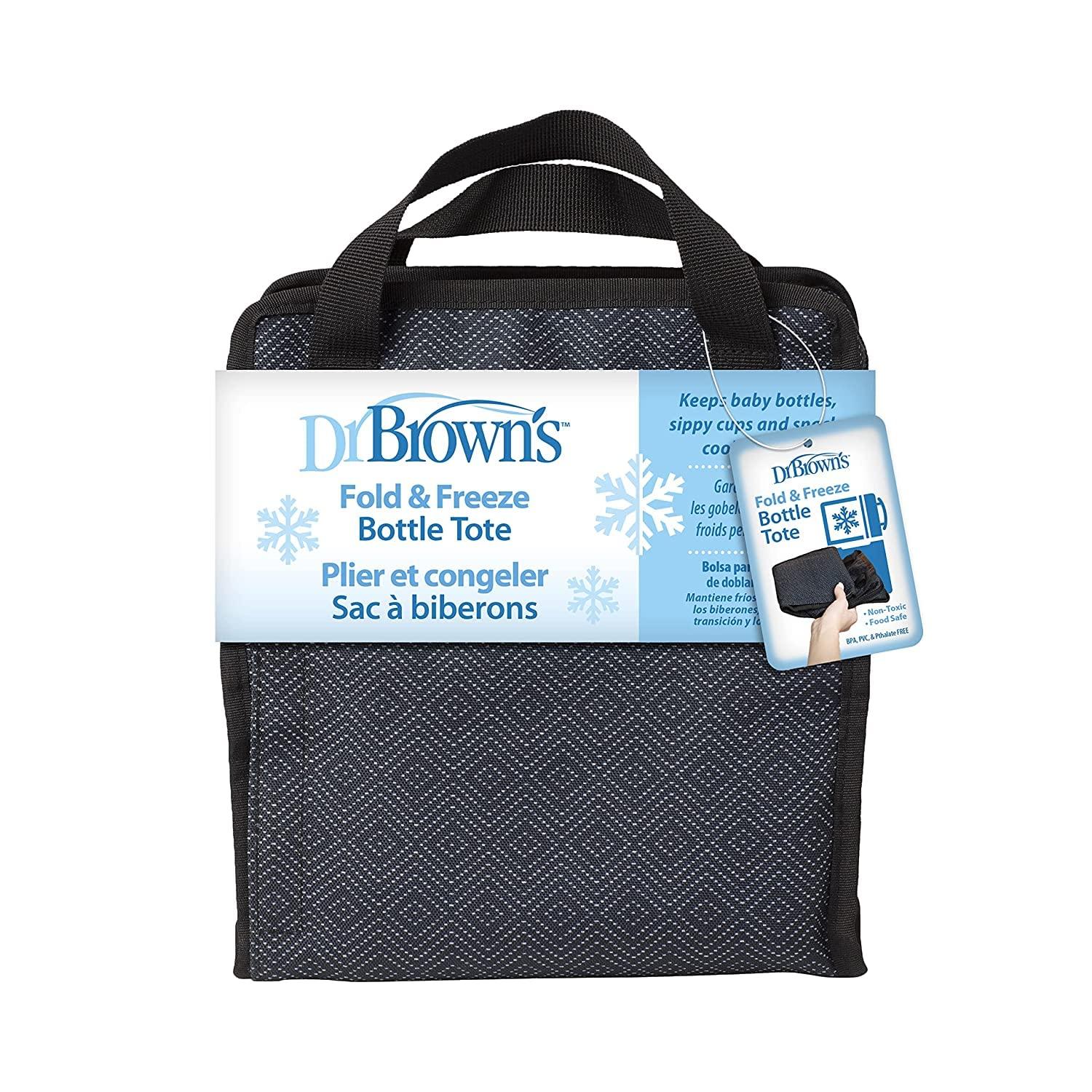 image:imageDr Browns AntiColic Options Baby Bottles 4 Pack and Bottle Tote Multicolor Bundle4 Pack Black Tote