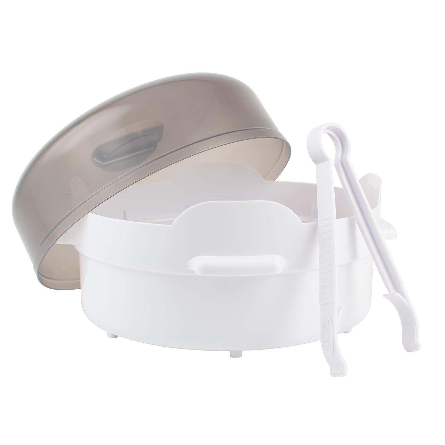 image:imageDr Browns Microwave Steam for Baby Bottles Nipples Bottle Parts Pacifiers Teethers and Breast Pump PartsMicrowave Sterilizer