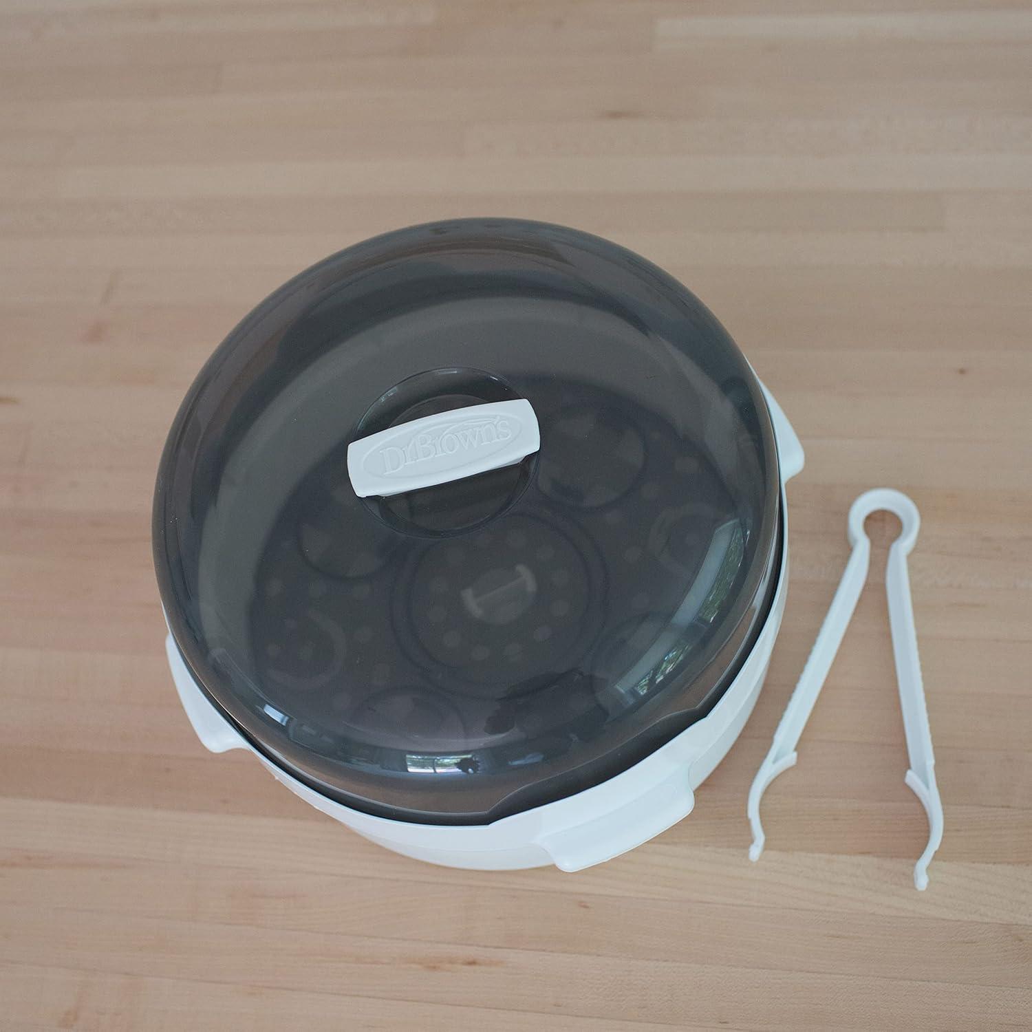 image:imageDr Browns Microwave Steam for Baby Bottles Nipples Bottle Parts Pacifiers Teethers and Breast Pump PartsMicrowave Sterilizer