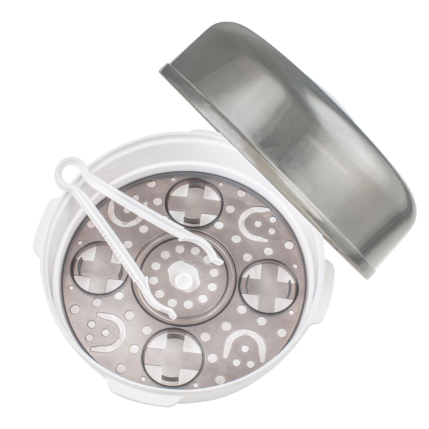 image:imageDr Browns Microwave Steam for Baby Bottles Nipples Bottle Parts Pacifiers Teethers and Breast Pump PartsMicrowave Sterilizer