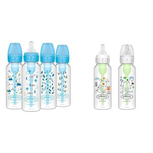 image:imageDr Browns AntiColic Options Narrow Baby Bottles Nature Designs 8oz Level 1 Slow Flow Nipples 4Pack amp Pig amp Frog 8oz Level 1 Slow Flow Nipples 2Pack