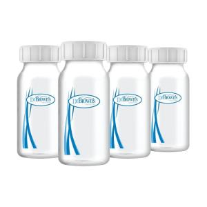 image:imageDr Browns Breast Milk Collection Bottles with Storage Caps Breast Pumps Compatible Collect Store and Keep Milk Fresh BPA Free  4Pack1 Count Pack of 4