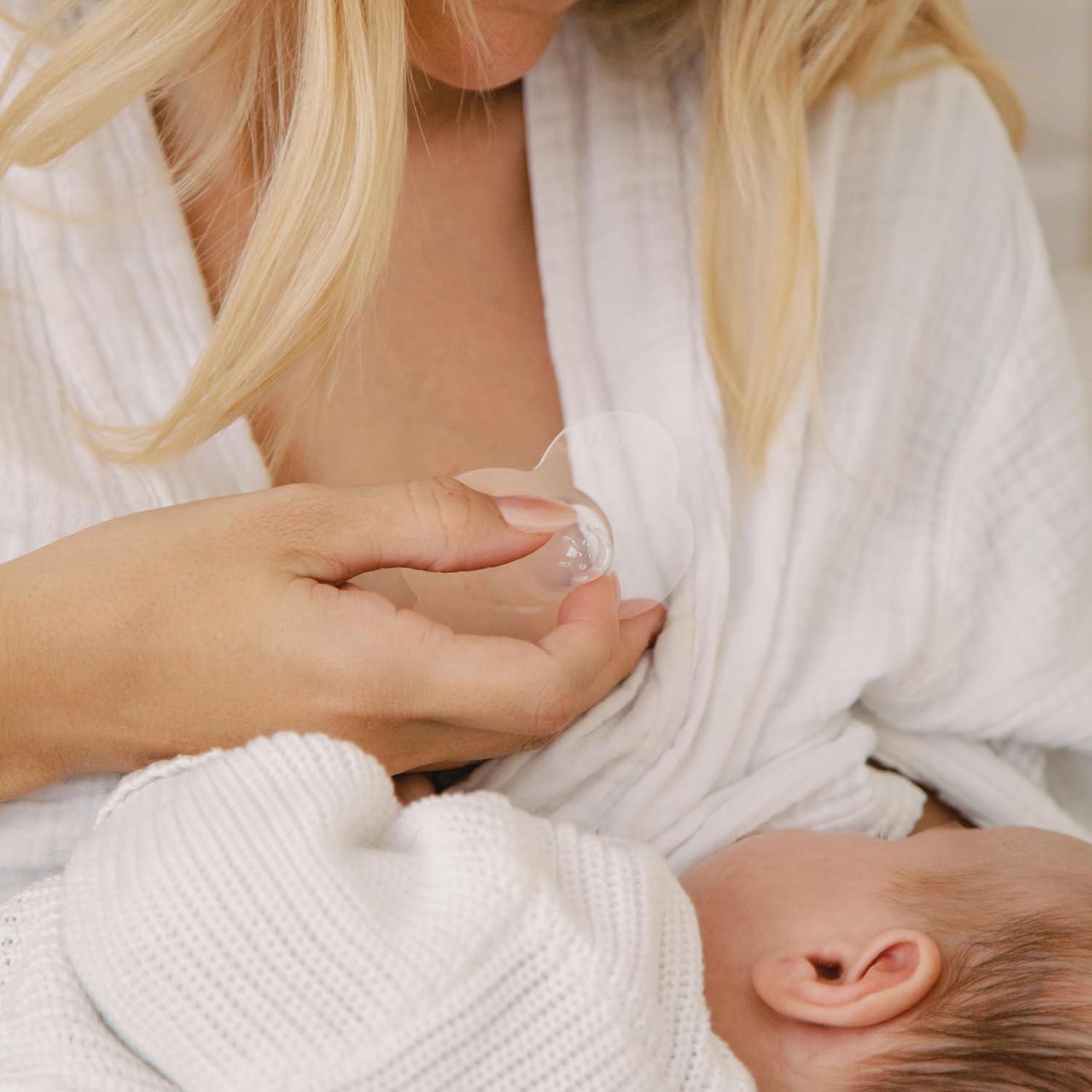 image:imageDr Browns Butterfly Breastfeeding Nipple Shields for Protecting Sore Flat or Inverted Nipples Essential for Latching Difficulties with Microwave Sterilizer Carrying Case 24mmSize 1 20mm