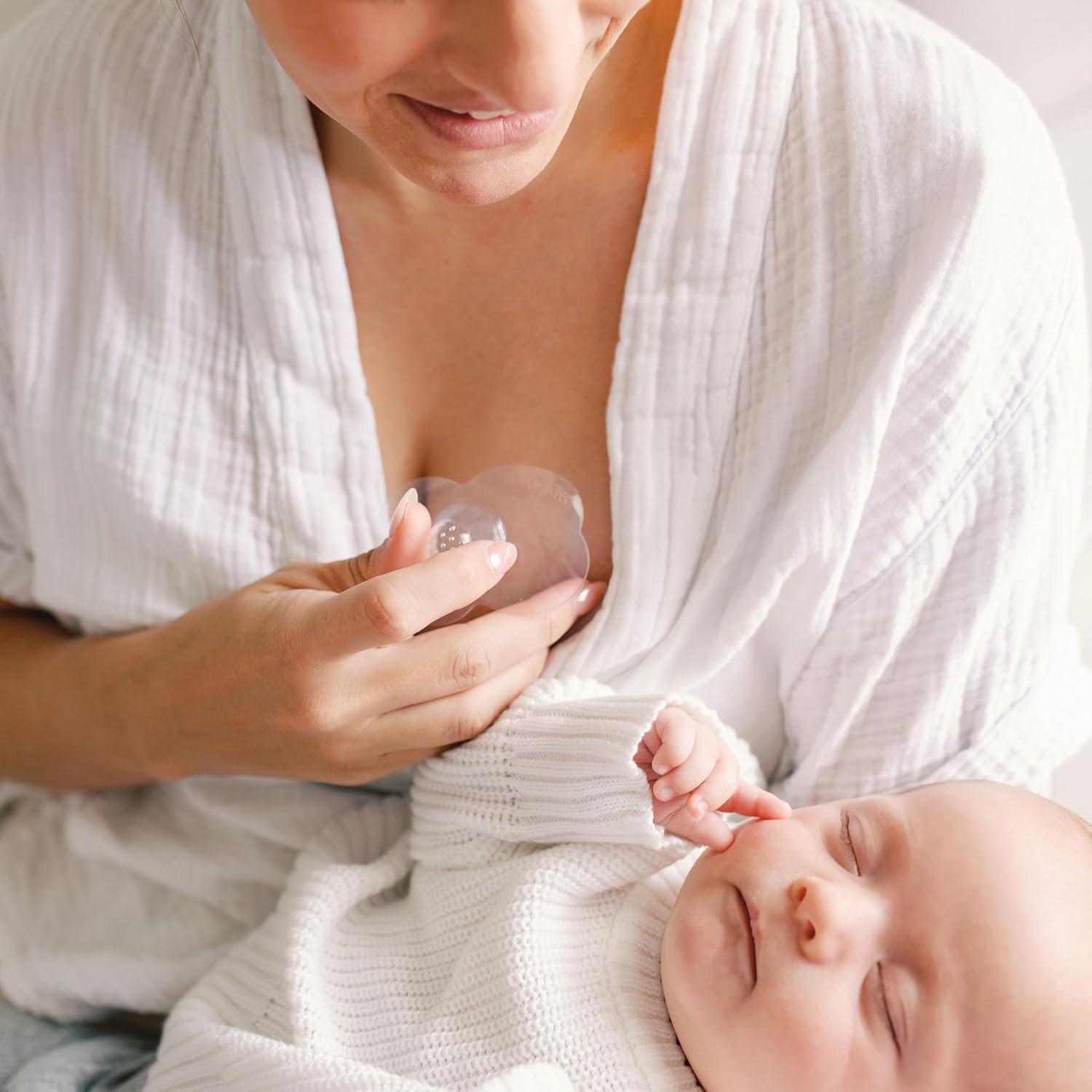image:imageDr Browns Butterfly Breastfeeding Nipple Shields for Protecting Sore Flat or Inverted Nipples Essential for Latching Difficulties with Microwave Sterilizer Carrying Case 24mmSize 1 20mm