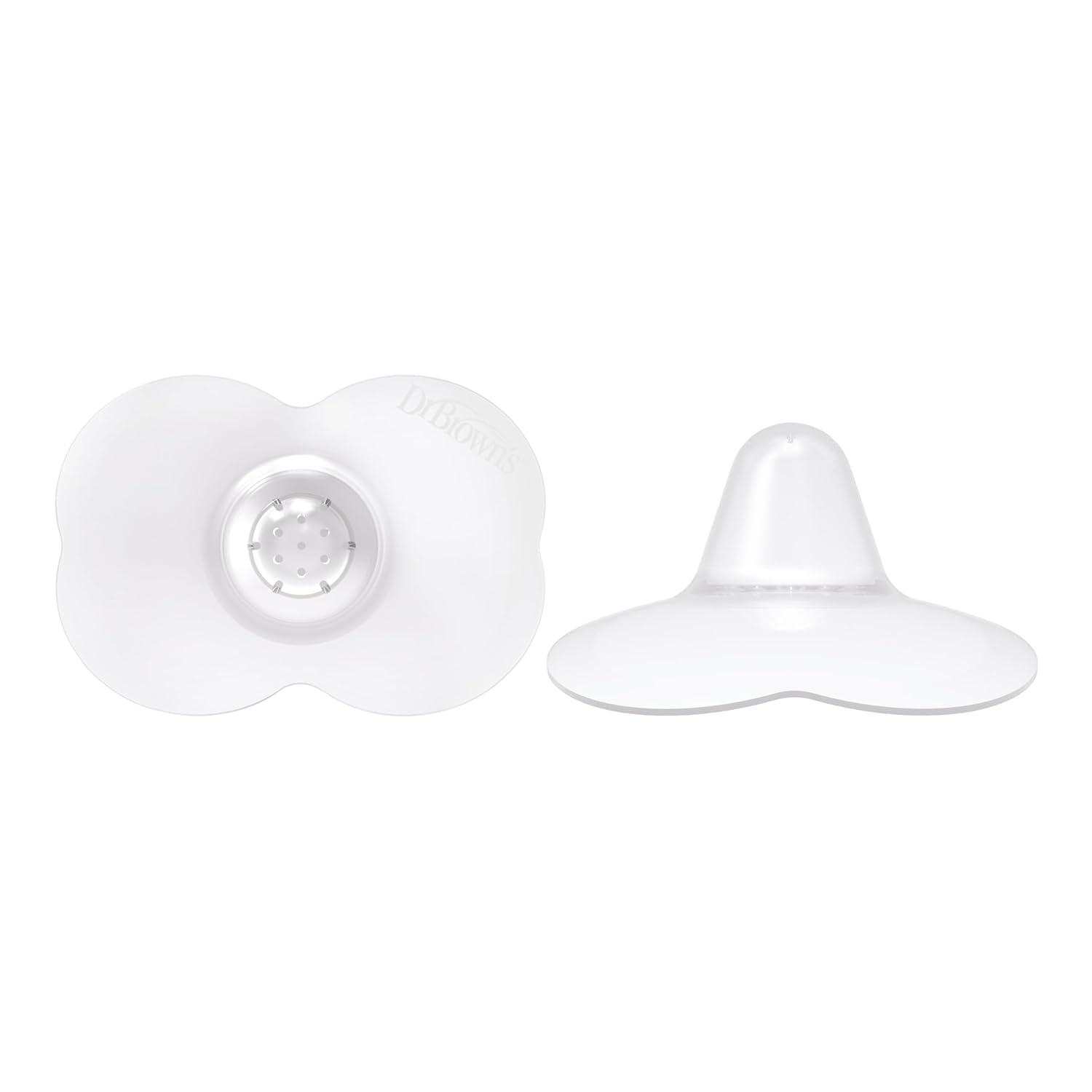 image:imageDr Browns Butterfly Breastfeeding Nipple Shields for Protecting Sore Flat or Inverted Nipples Essential for Latching Difficulties with Microwave Sterilizer Carrying Case 24mm24mm
