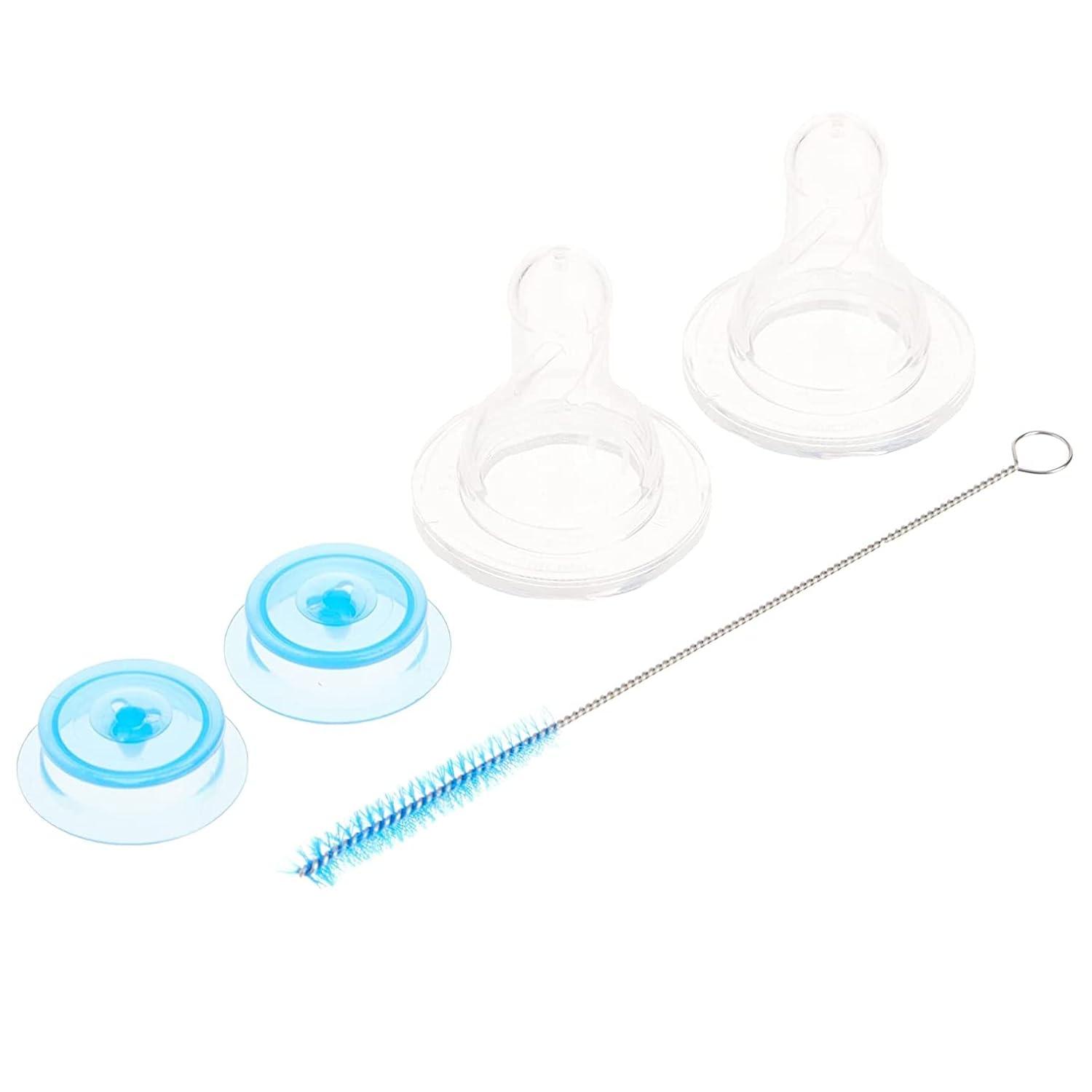 image:imageDr Browns Medical Specialty Feeding System Narrow Baby Bottle InfantPaced Feeding Valve Oral Feeding Solution for Infants with Cleft Lip Tongue Tie Lip Tie 8oz250ml 2 Pack2 Count