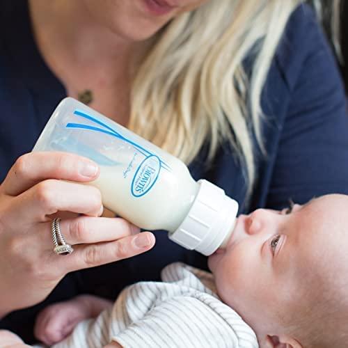 image:imageDr Browns Medical Specialty Feeding System Narrow Baby Bottle InfantPaced Feeding Valve Oral Feeding Solution for Infants with Cleft Lip Tongue Tie Lip Tie 8oz250ml 2 Pack2 Count