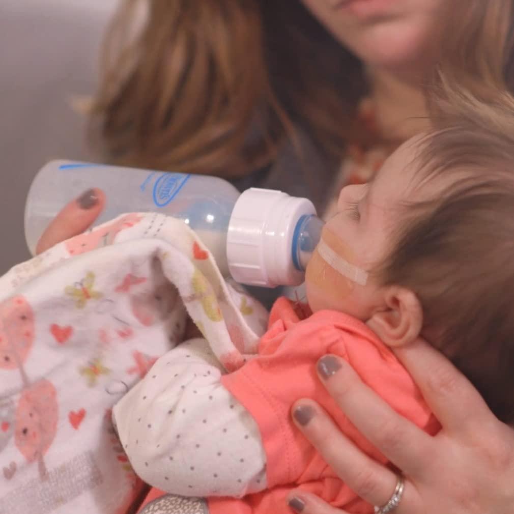 image:imageDr Browns Medical Specialty Feeding System Narrow Baby Bottle InfantPaced Feeding Valve Oral Feeding Solution for Infants with Cleft Lip Tongue Tie Lip Tie 8oz250ml 2 Pack2 Count