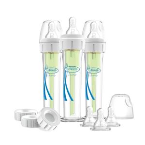 image:imageDr Browns Accufeed 60 Bottle with Preemie Flow and Level T Nipples 2 oz60 mL BPAFree 0m 3CountAccuFeed  Clear