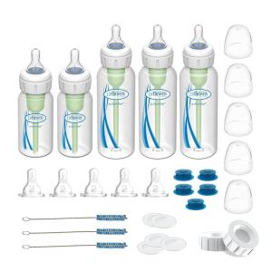 image:imageDr Browns Medical Specialty Feeding System Narrow Baby Bottle InfantPaced Feeding Valve Oral Feeding Solution for Infants with Cleft Lip Tongue Tie Lip Tie 8oz250ml 2 PackSpecialty Feeding Starter Kit
