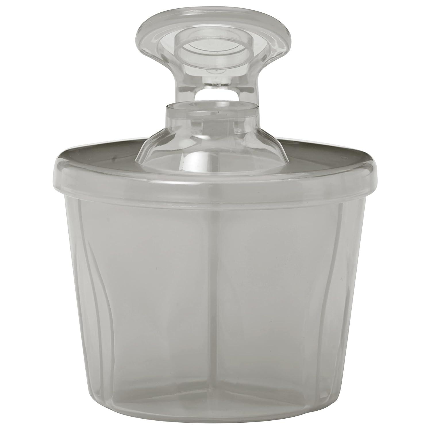 image:imageDr Browns Baby Formula Dispenser with SnapOn Lid for OntheGo FeedingsMilk Powder Dispenser for Traveling with InfantGray1Pack Gray