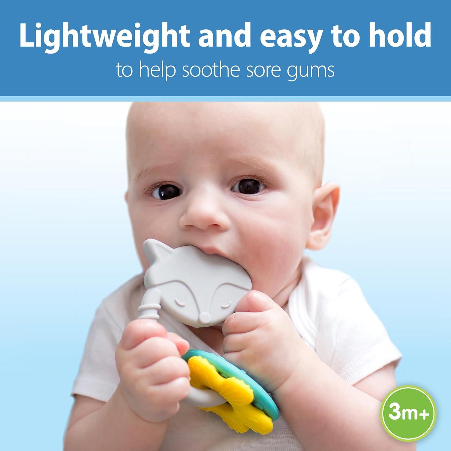 image:imageDr Browns Ridgees Giraffe Massaging Baby Teether Designed by a Pediatric Dentist BPA Free 3mFox Learning Loops
