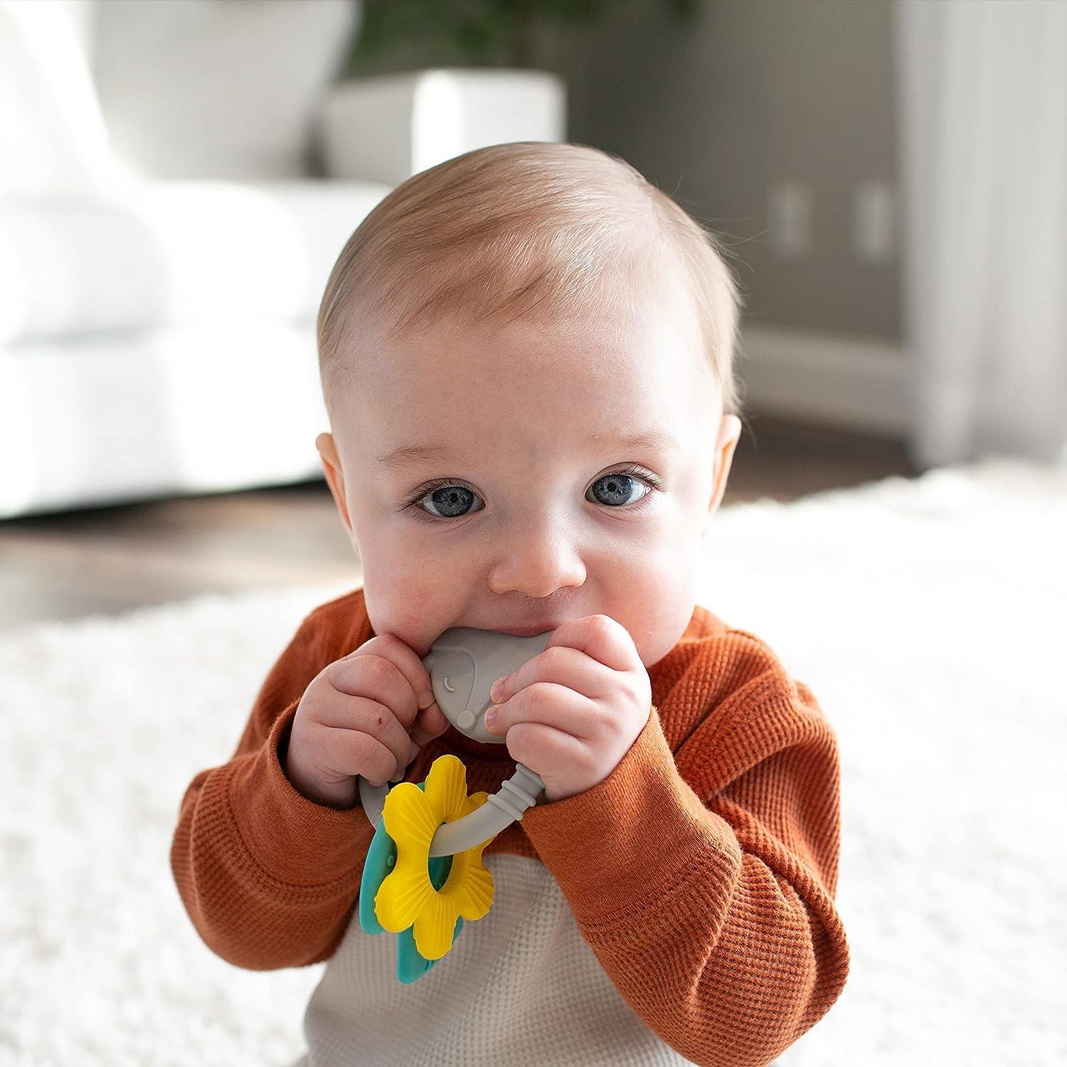 image:imageDr Browns Ridgees Giraffe Massaging Baby Teether Designed by a Pediatric Dentist BPA Free 3mFox Learning Loops