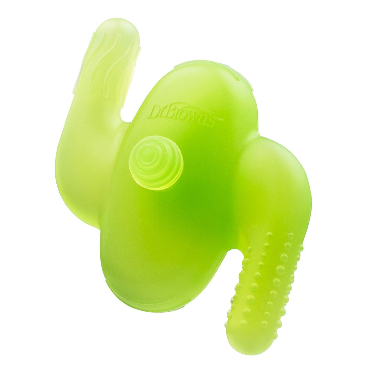 image:imageDr Browns Ridgees Giraffe Massaging Baby Teether Designed by a Pediatric Dentist BPA Free 3mNawgum 3in1