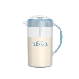 image:imageDr Browns Baby Formula Mixing Pitcher with Adjustable Stopper Locking Lid and No Drip Spout 36 oz BPAFree Blue 1Pack32 Ounces Pack of 6
