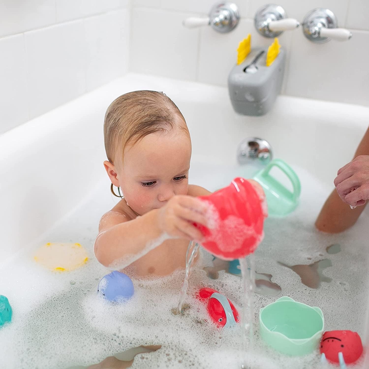 image:imageDr Browns Baby and Toddler Toothbrush Green Dinosaur 1Pack 14 Years CleanUp Float amp Hatch Dino Eggs Bath Toy 6m DinoSoft Baby Bath Spout Cover BPA Free Certified Plastic NeutralDino Hatch Eggs Dino Bath Spout Cover and Green Dino Toothbrush