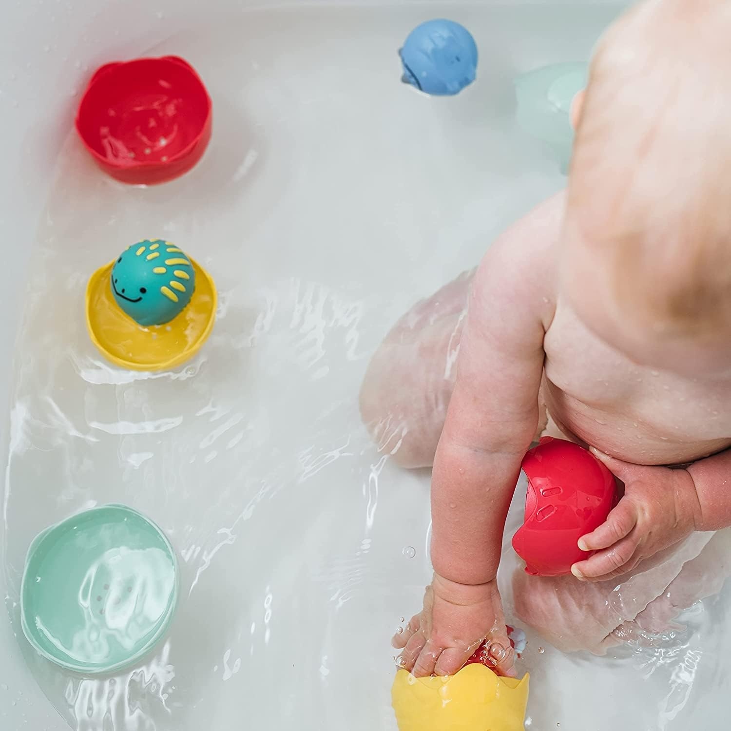 image:imageDr Browns Baby and Toddler Toothbrush Green Dinosaur 1Pack 14 Years CleanUp Float amp Hatch Dino Eggs Bath Toy 6m DinoSoft Baby Bath Spout Cover BPA Free Certified Plastic NeutralDinoscoop With Float Hatch Dino Eggs