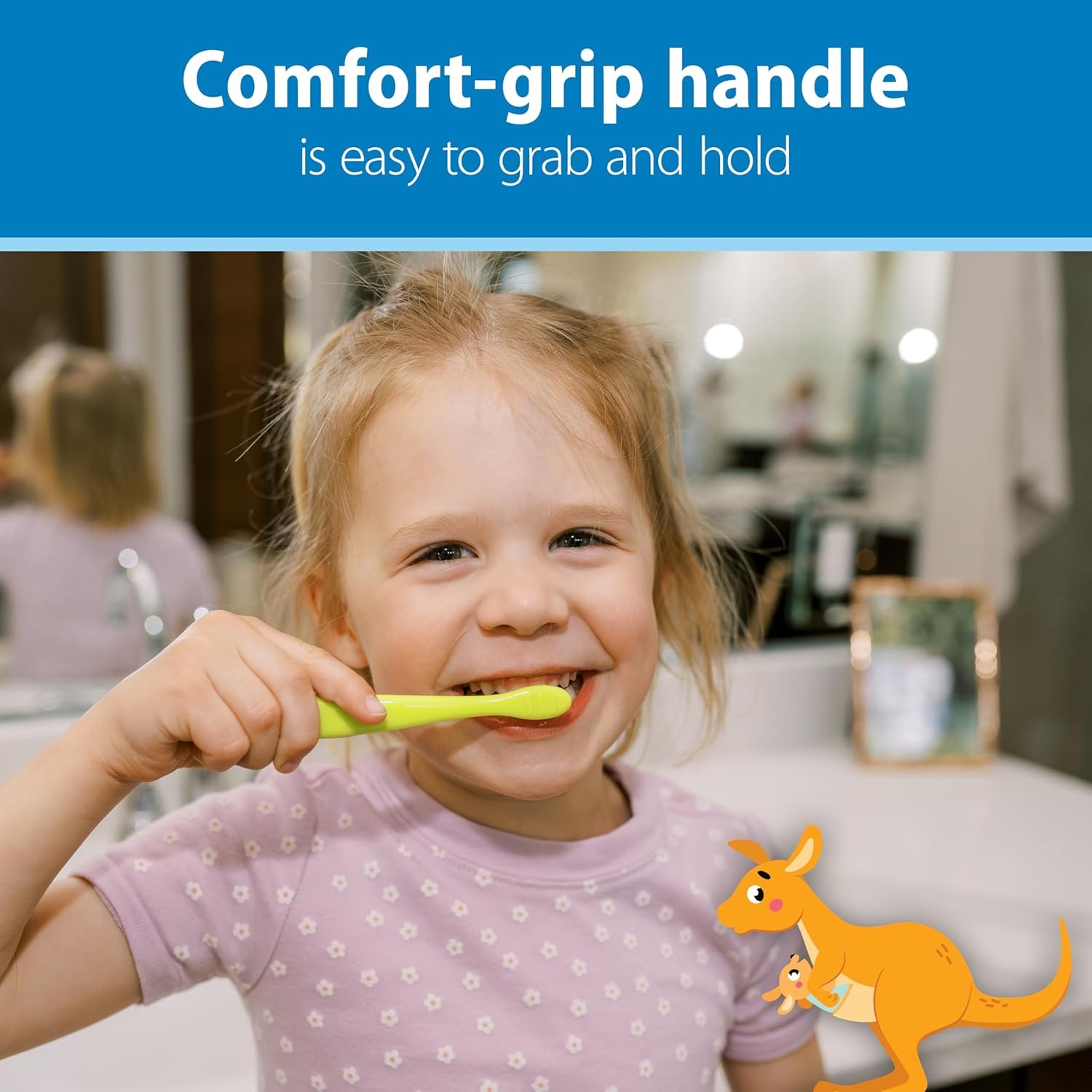 image:imageDr Browns InfanttoToddler Toothbrush Set Soft amp Gentle Manual Toothbrushes for Baby GreenDark BlueEcruBlue BPA Free 03 Years 4Pack4Pack GreenDark BlueEcruBlue