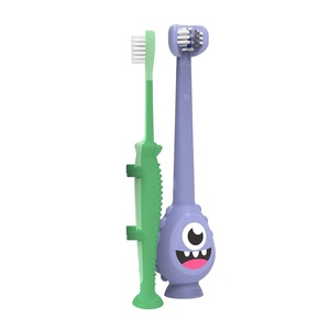 image:imageDr Browns ToothScrubber Toddler Toothbrush Monster and Crocodile 2Pack