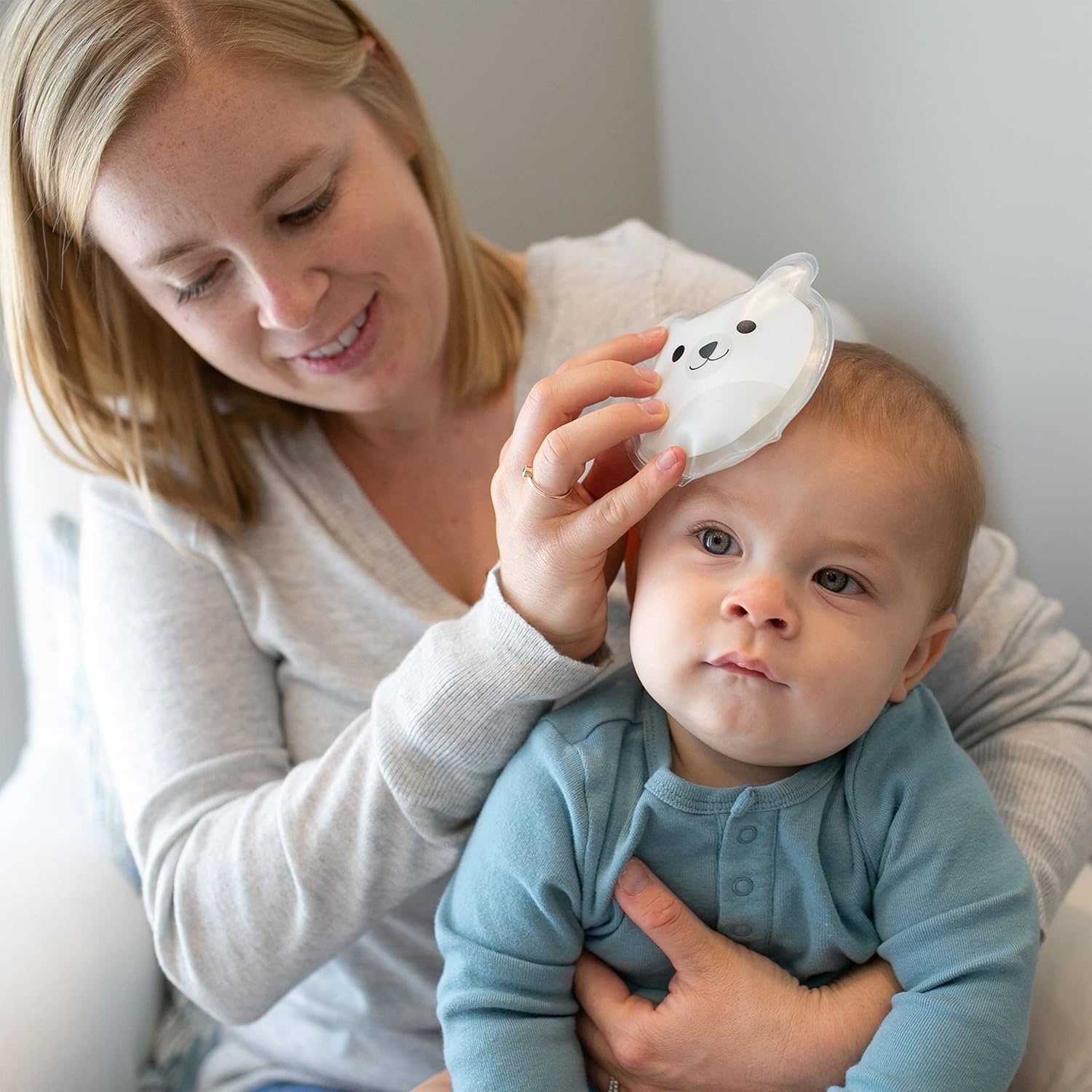 image:imageDr Browns Cold Comfort Compress Baby Ice Pack Freezable Reusable First Aid Pain Relief for Kids Polar Bear and Whale BPA Free 2PackSmall
