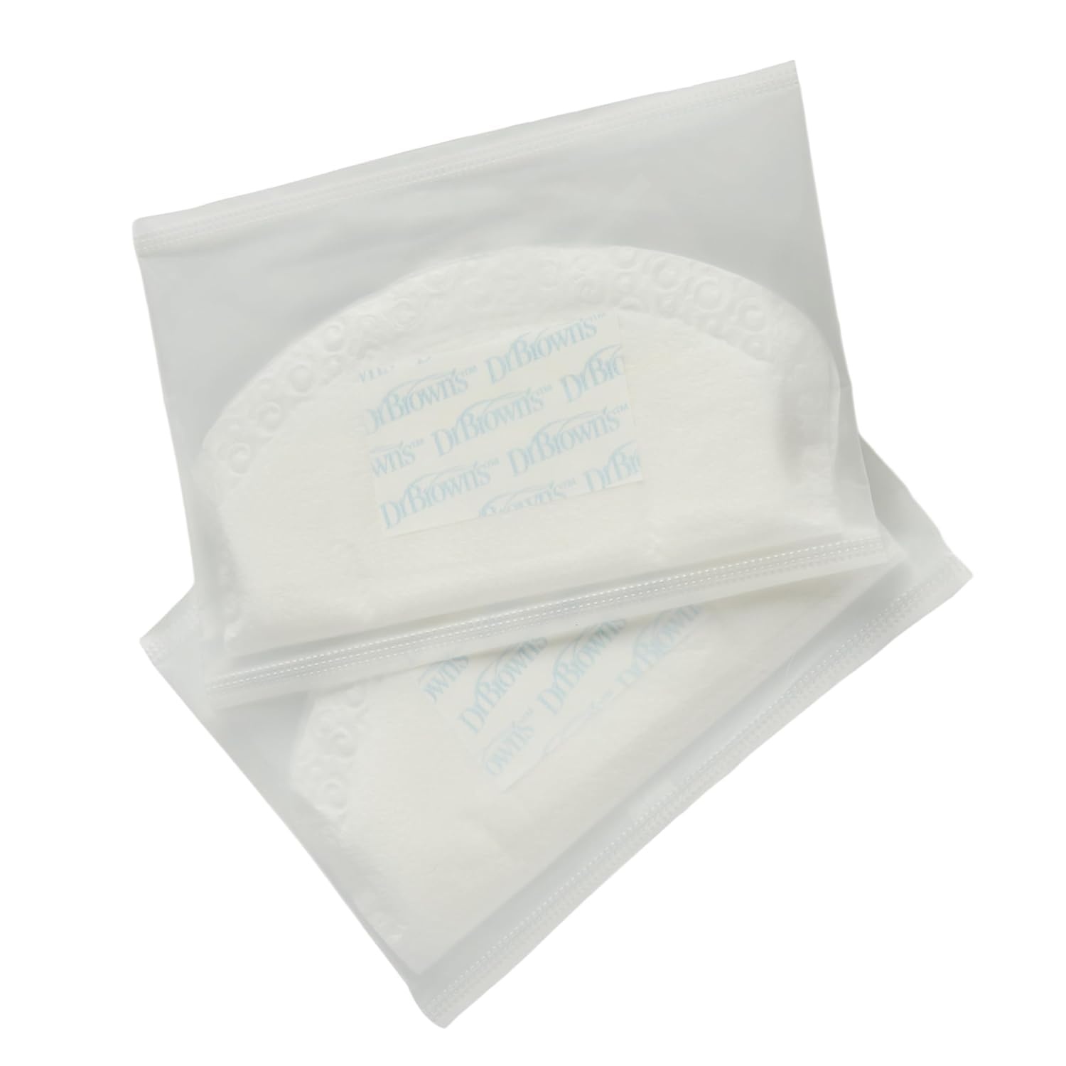 image:imageDr Browns Disposable Breast Pads for Leakproof Protection Absorbent and Discreet Nursing Pads with Adhesive Strips for Day or Night 240 Count Pack of 4