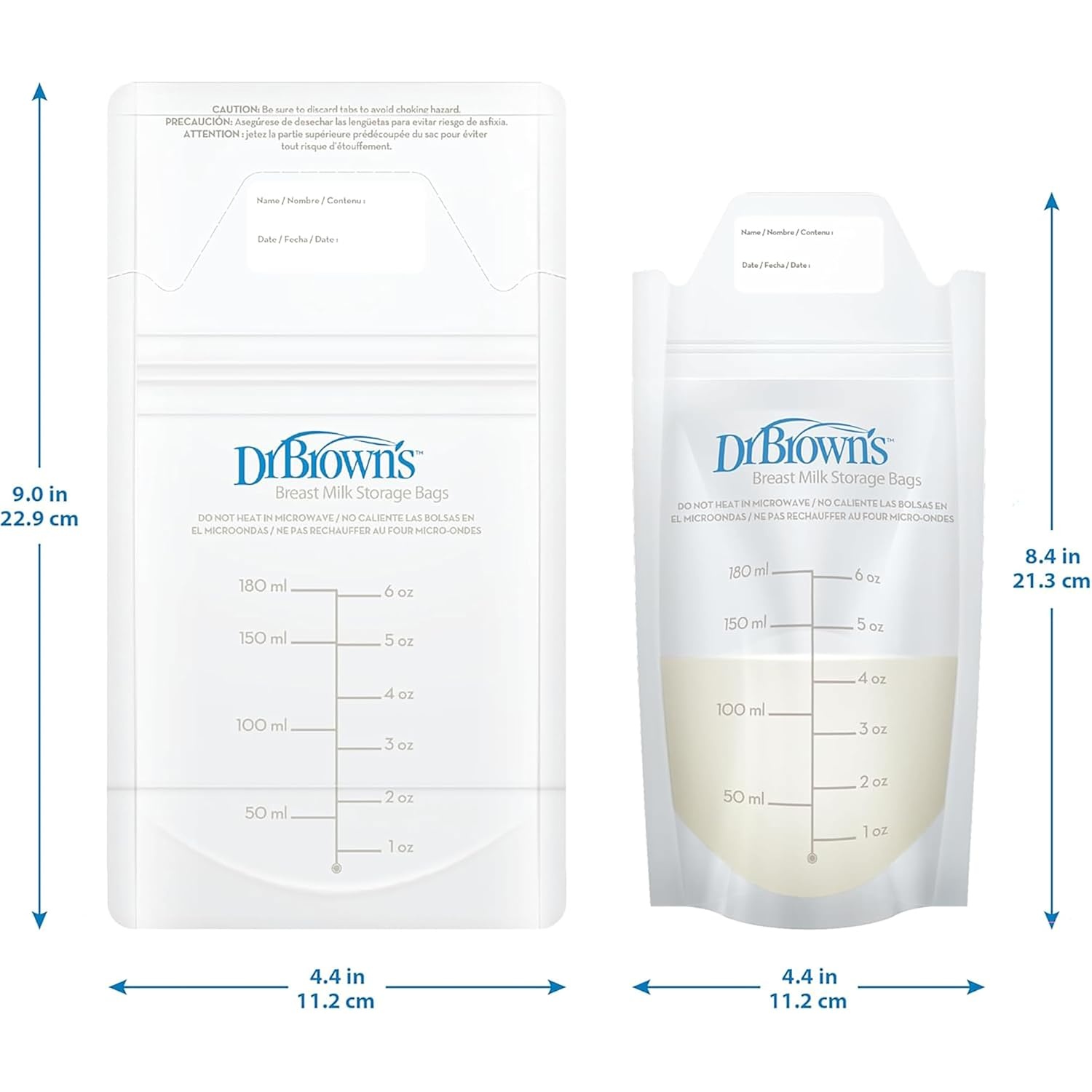 image:imageDr Browns Feeding Support Pillow with Cover Storm Green amp Breast Milk Storage Bags 100 ct 6 oz Bags BPA free