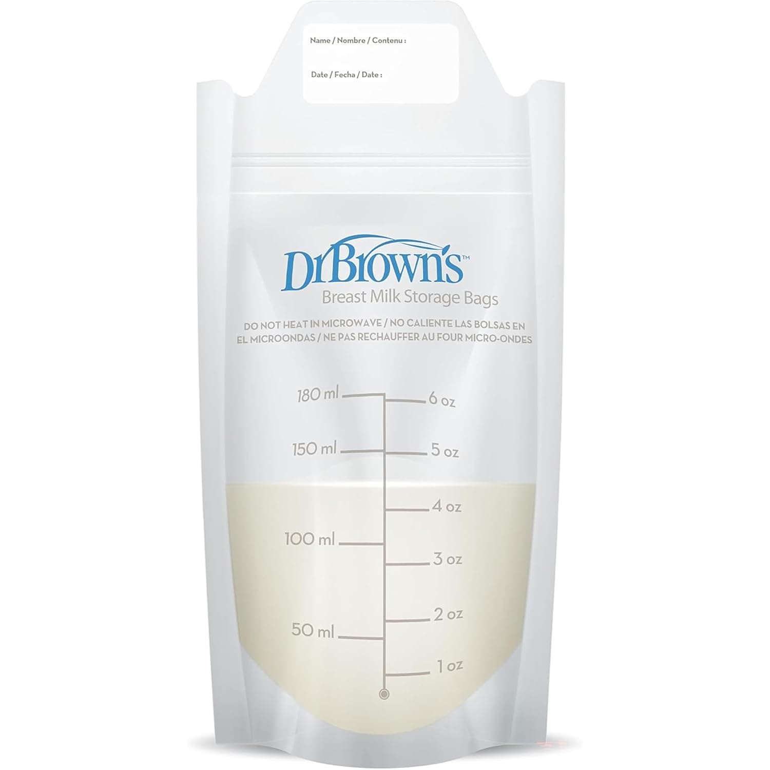 image:imageDr Browns Feeding Support Pillow with Cover Storm Green amp Breast Milk Storage Bags 100 ct 6 oz Bags BPA free