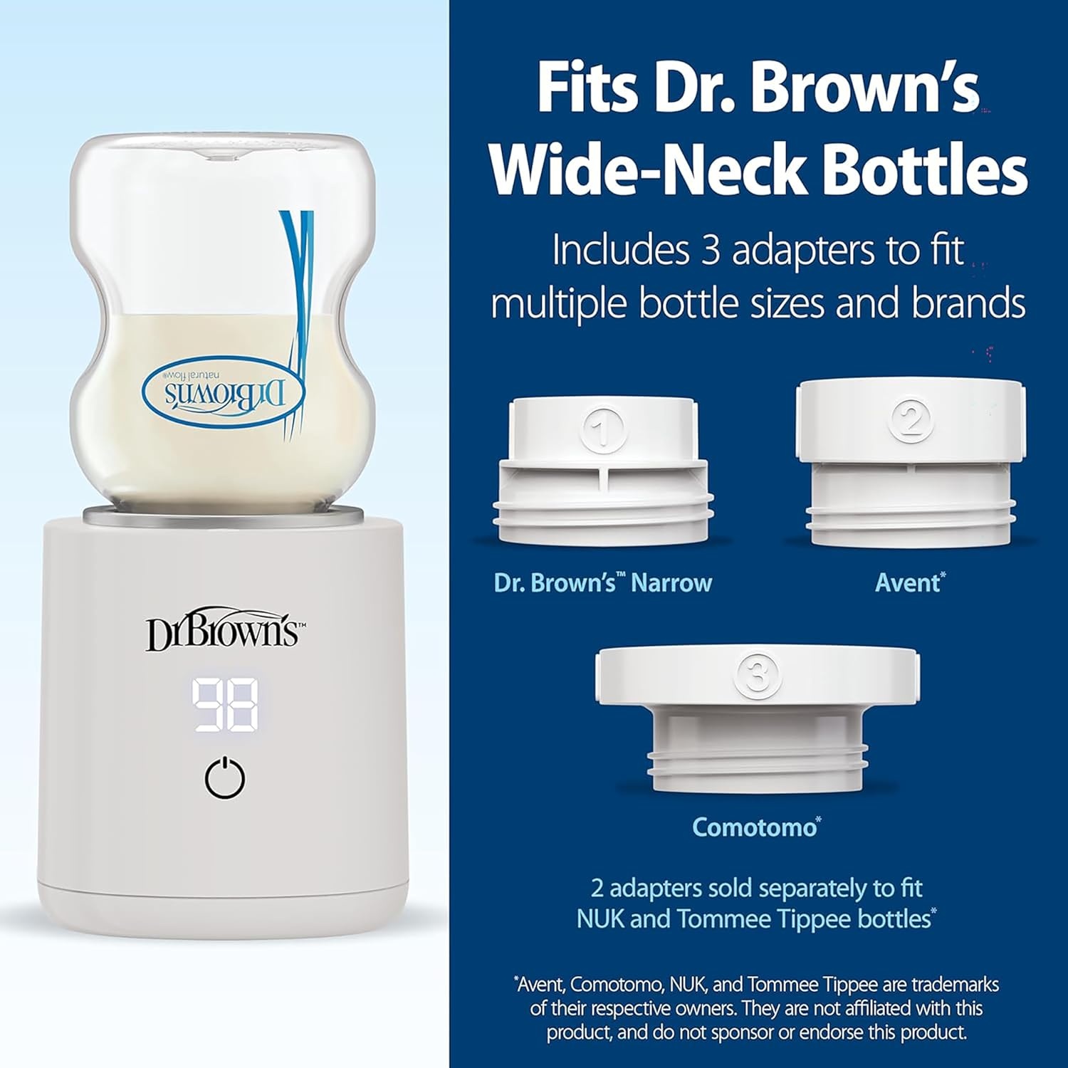 image:imageDr Browns Feeding Support Pillow with Cover Storm Green amp Travel Baby Bottle Warmer amp Baby Formula Dispenser Gray