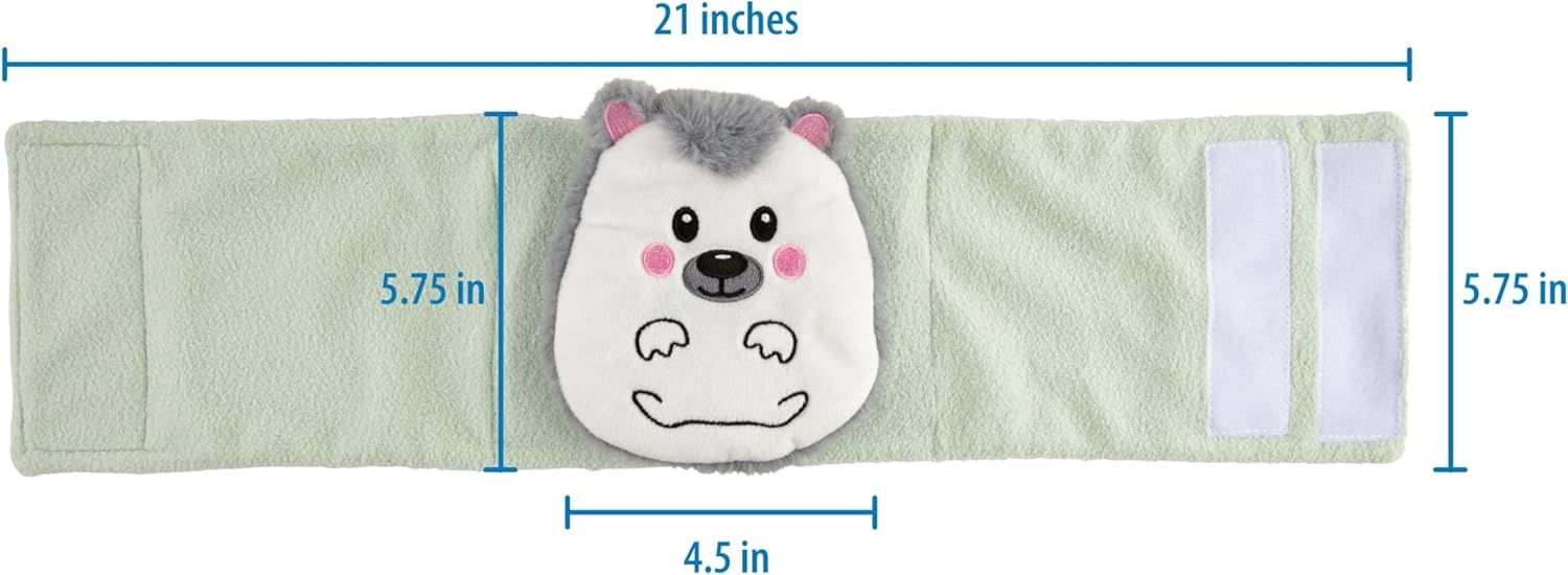 image:imageDr Browns Gripebelt Heated Belly Band Soothe Babys Tummy with Gentle Warmth and Compression Monster 3m BlueHedgehog