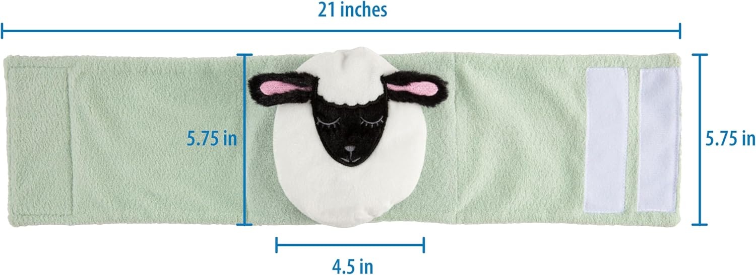 image:imageDr Browns Gripebelt Heated Belly Band Soothe Babys Tummy with Gentle Warmth and Compression Monster 3m BlueLamb