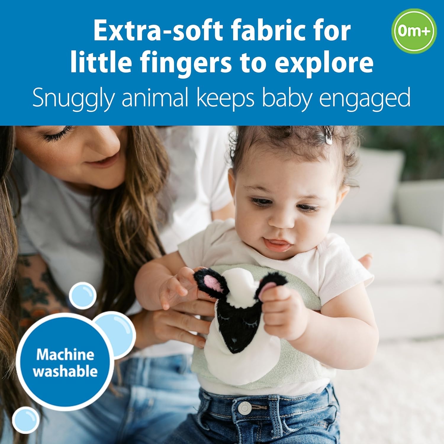 image:imageDr Browns Gripebelt Heated Belly Band Soothe Babys Tummy with Gentle Warmth and Compression Monster 3m BlueLamb