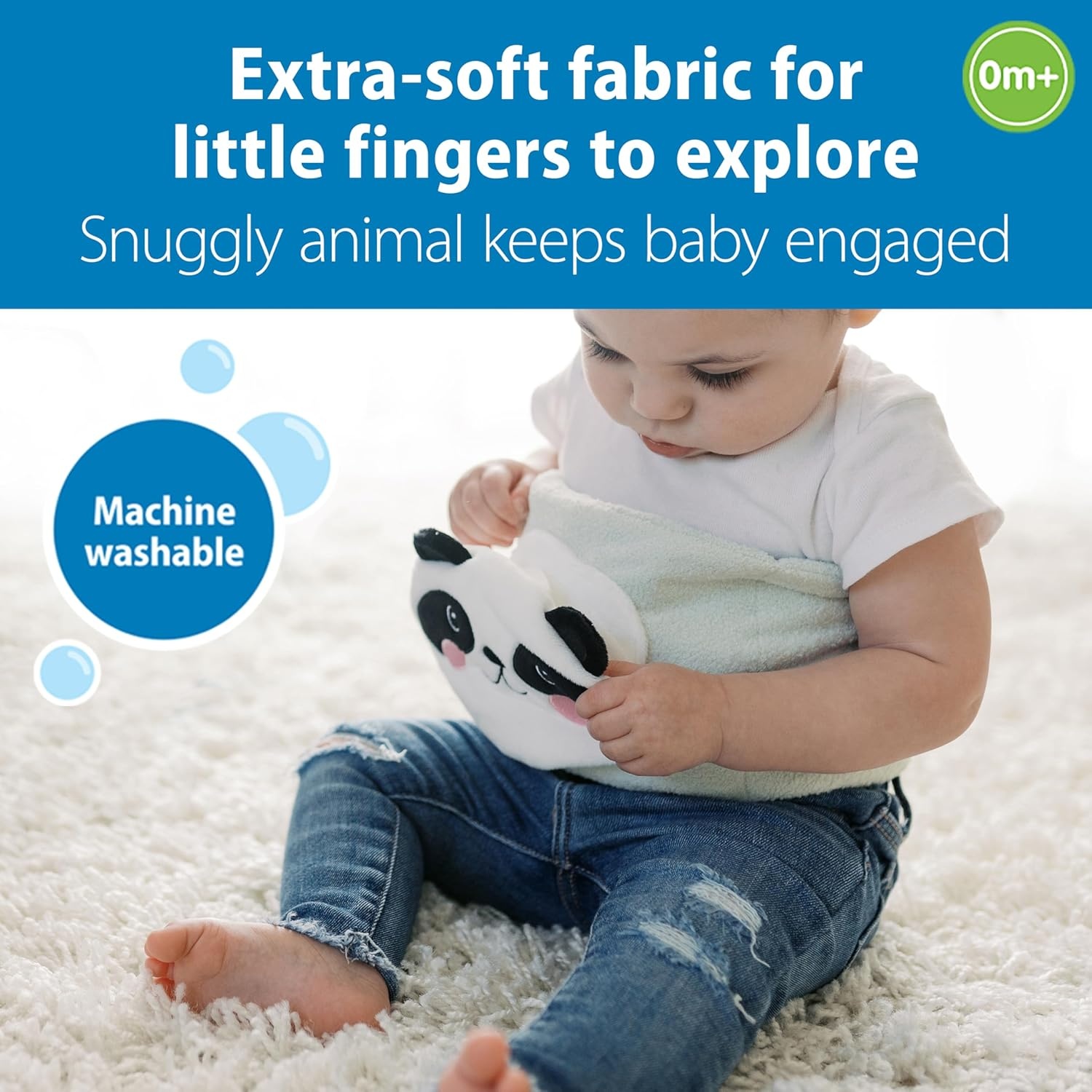 image:imageDr Browns Gripebelt Heated Belly Band Soothe Babys Tummy with Gentle Warmth and Compression Monster 3m BluePanda