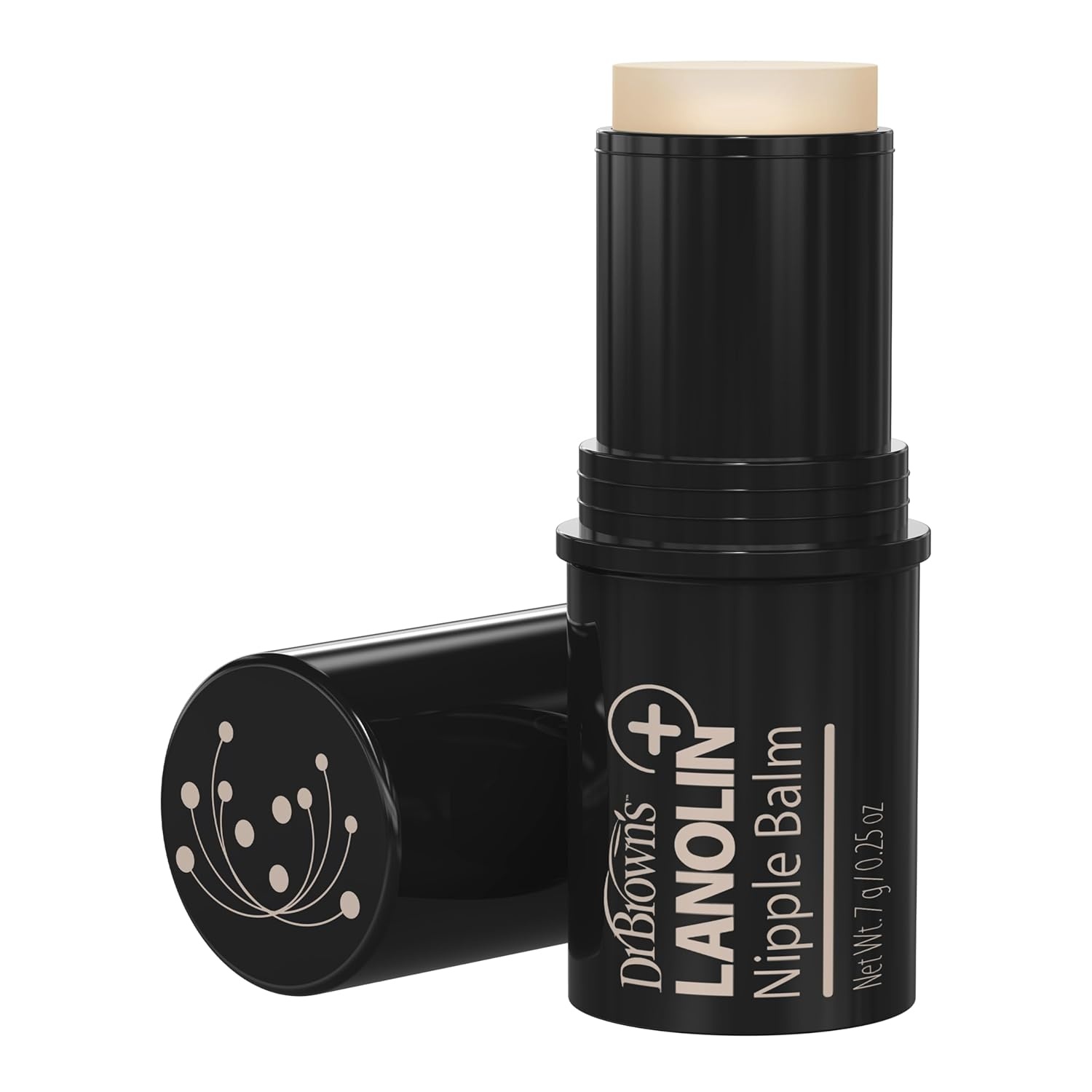 image:imageDr Browns Lanolin Nipple Balm Postpartum and Breastfeeding Essential Soothe and Protect Dry Chapped Nipples 7 g25 ozLanolin Nipple Balm