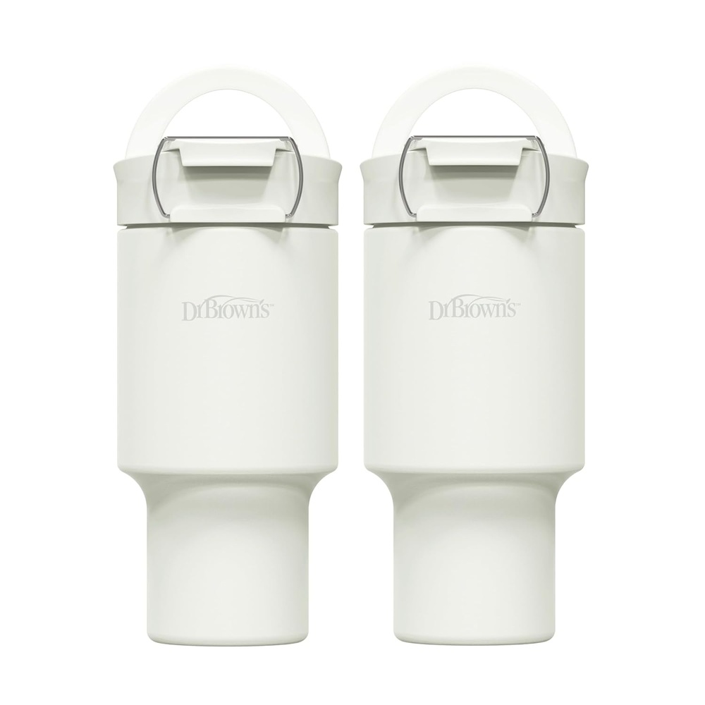image:imageDr Browns Breast Milk and Formula Chiller Portable Insulated Storage for Breast Pumping and Bottle Feeding 20 oz590 mL Capacity Arctic White BPAFree 1PackArctic White Value Pack