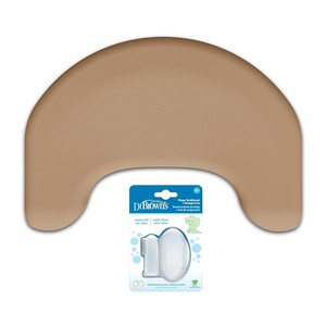 image:imageDr Browns Feeding Support Pillow with Cover Gentle Biege amp Finger Toothbrush