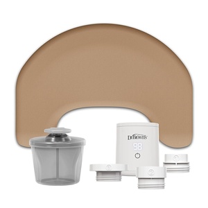 image:imageDr Browns Feeding Support Pillow with Cover Gentle Biege amp Travel Baby Bottle Warmer amp Baby Formula Dispenser Gray