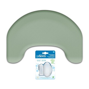 image:imageDr Browns Feeding Support Pillow with Cover Light Gray amp Finger Toothbrush