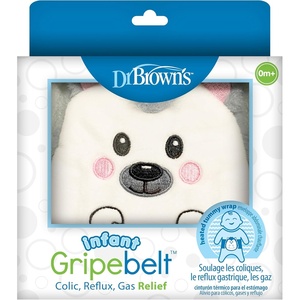 image:imageDr Browns Gripebelt Heated Belly Band Soothe Babys Tummy with Gentle Warmth and Compression Monster 3m BlueHedgehog